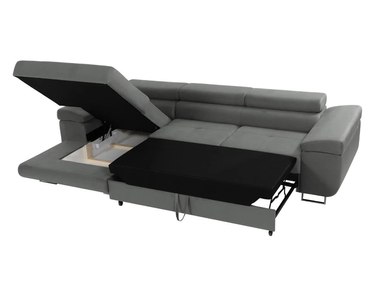 MIRJAN24 Ecksofa Torezio Mini mit Schlaffunktion und Bettkasten - Bild 4
