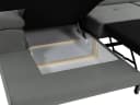 MIRJAN24 Ecksofa Torezio Mini mit Schlaffunktion und Bettkasten Bild 5