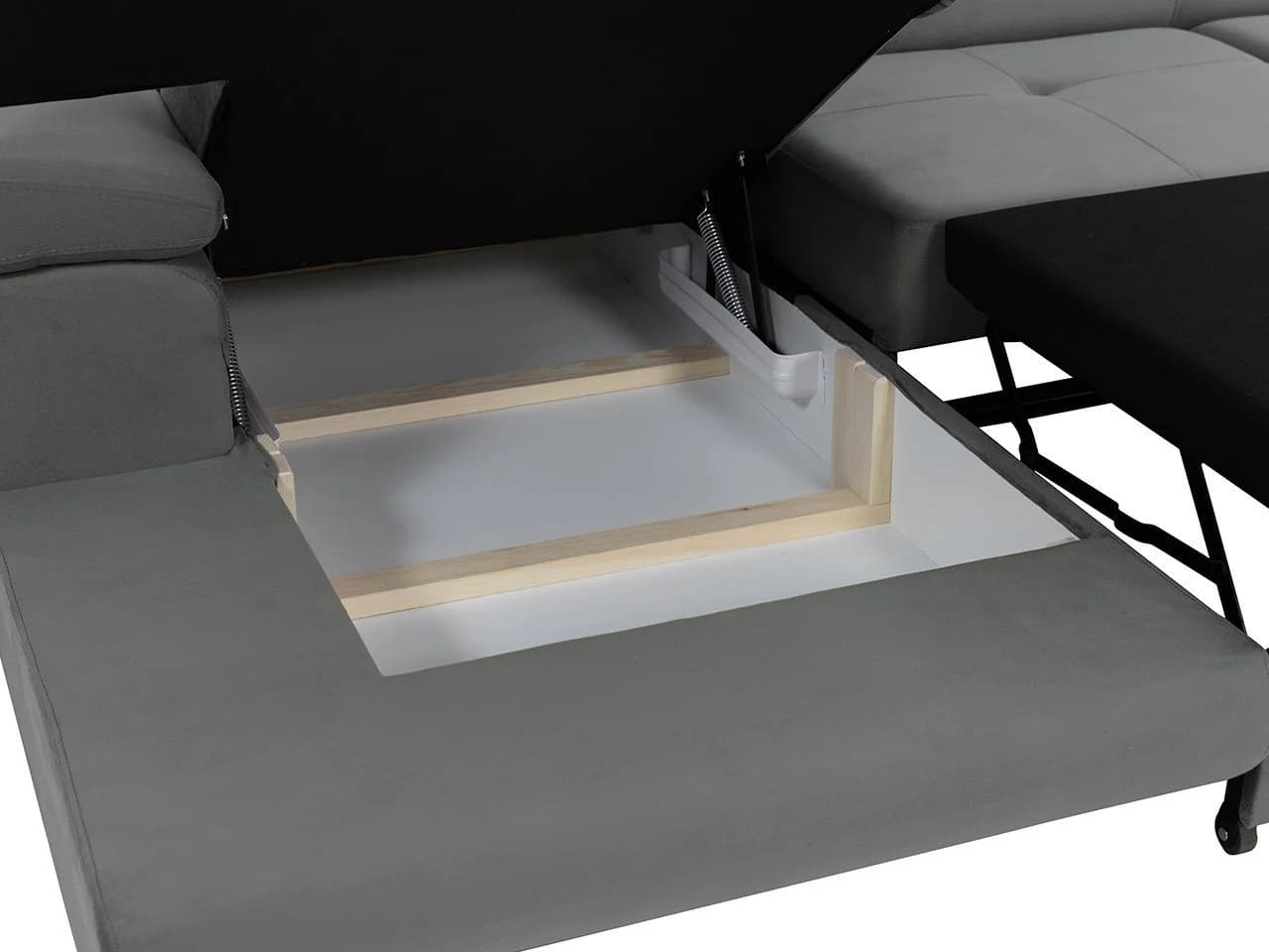 MIRJAN24 Ecksofa Torezio Mini mit Schlaffunktion und Bettkasten - Bild 5