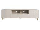 MIRJAN24 TV-Schrank Xylix 2D1SZ mit Metallgriffen Gold Bild 4
