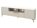MIRJAN24 TV-Schrank Xylix 2D1SZ mit Metallgriffen Gold Bild 5
