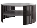 MIRJAN24 Couchtisch Fikoli, Stahlbeine, Schwarz Bild 2