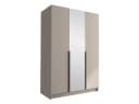 MIRJAN24 Kleiderschrank Calia II mit 3 Drehtüren, Spiegel, Metallgriffe Bild 2