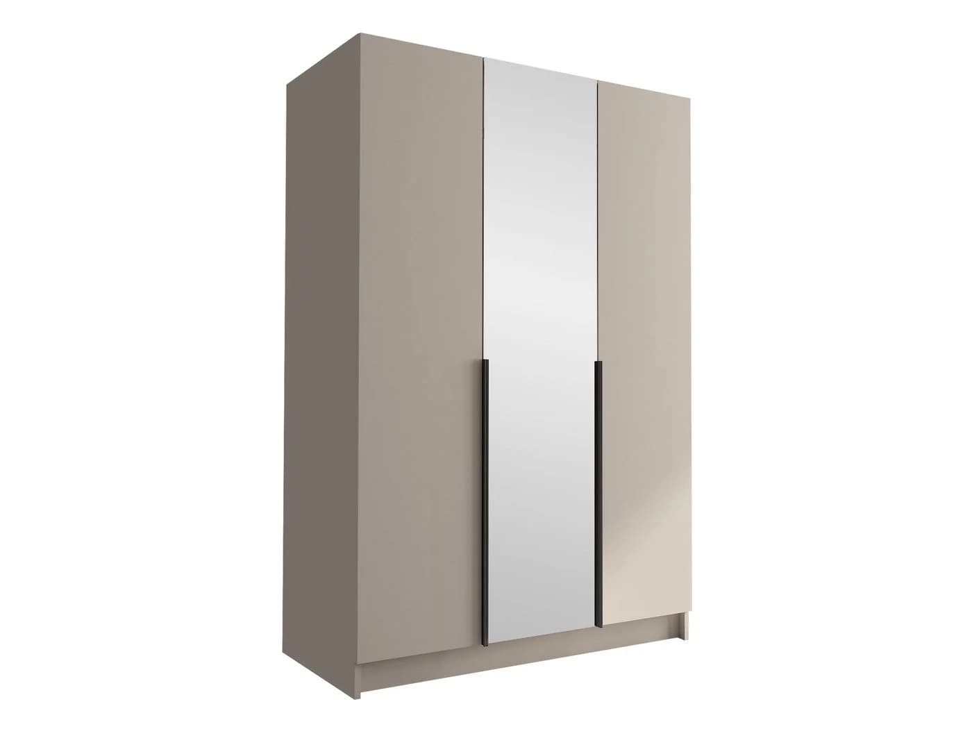 MIRJAN24 Kleiderschrank Calia II mit 3 Drehtüren, Spiegel, Metallgriffe - Bild 2