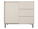 MIRJAN24 Kommode Ozmi 1D3SZ Beige Push-to-Open Bild 2