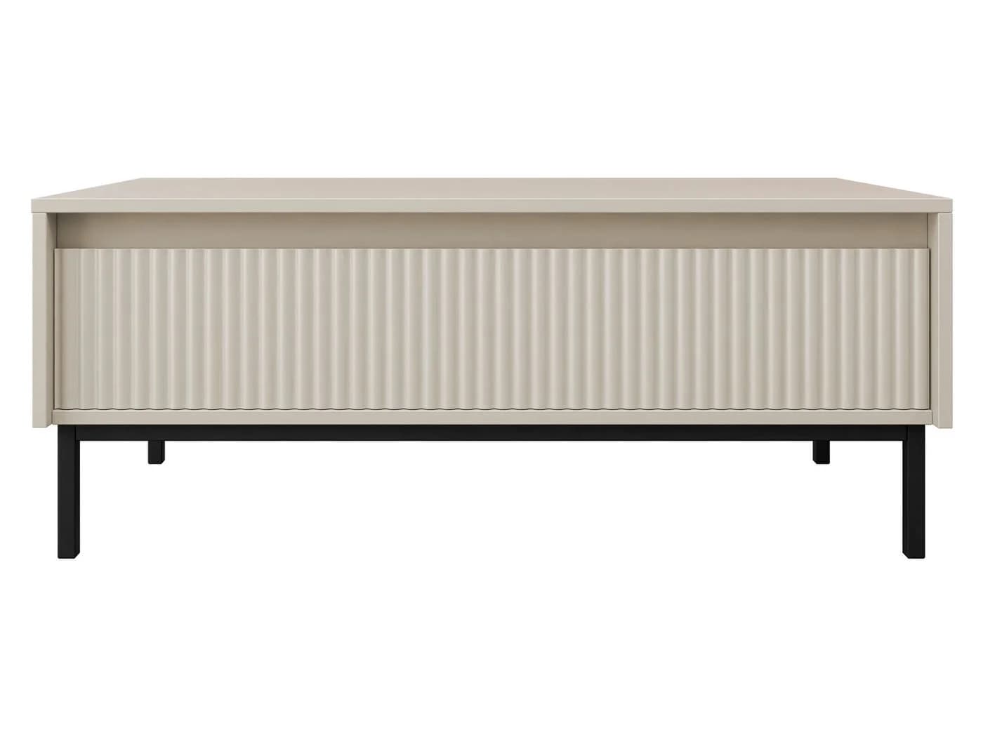 MIRJAN24 Couchtisch Ozmi 1SZ Beige mit Schublade Push-to-Open - Bild 2