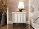 MIRJAN24 Nachttisch Ozmi 1SZ Beige Grifflos Push-to-Open Bild 1