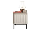 MIRJAN24 Nachttisch Ozmi 1SZ Beige Grifflos Push-to-Open Bild 3