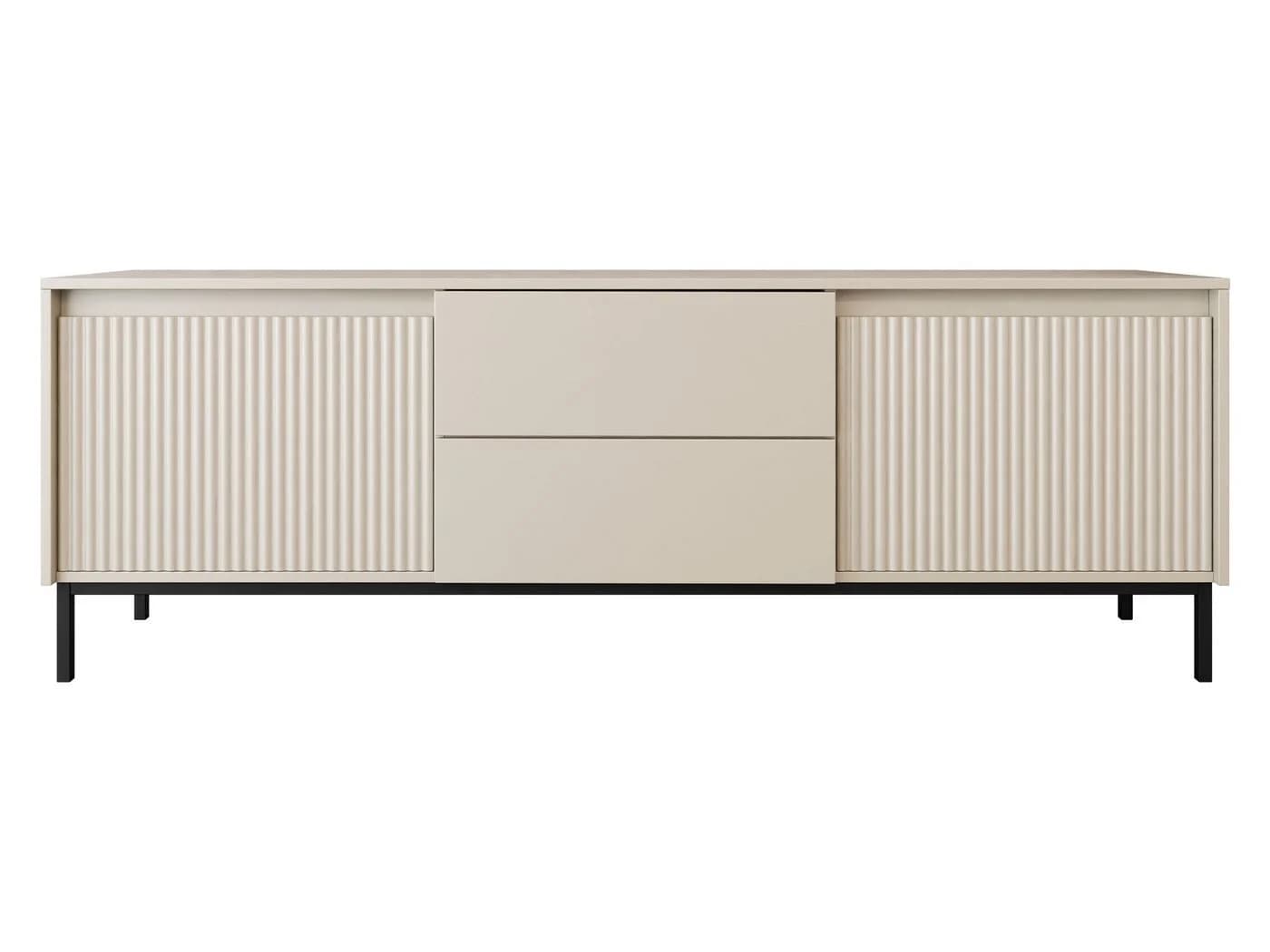 MIRJAN24 TV-Schrank Ozmi 2K2SZ Beige Push-to-Open - Bild 2
