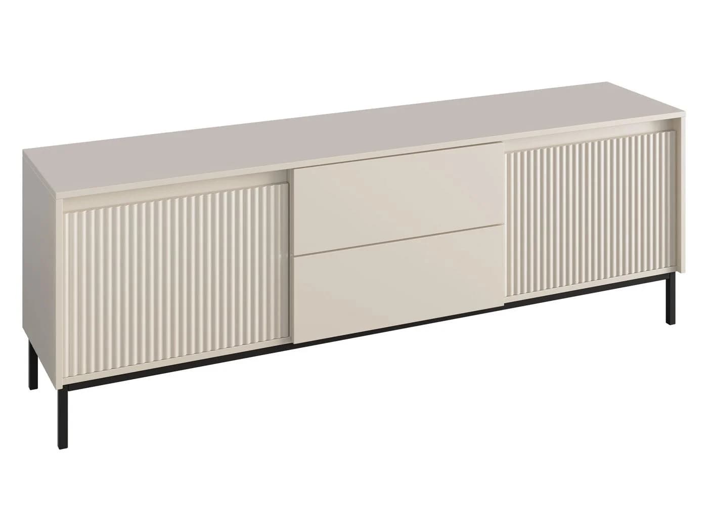 MIRJAN24 TV-Schrank Ozmi 2K2SZ Beige Push-to-Open - Bild 4