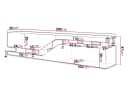 MIRJAN24 TV-Schrank Ceelias 200 Anthrazit Modern mit Gasdruckfedern Bild 4