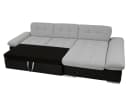 MIRJAN24 Ecksofa Malwi Beige Chenille mit Schlaffunktion und Bettkasten Bild 5