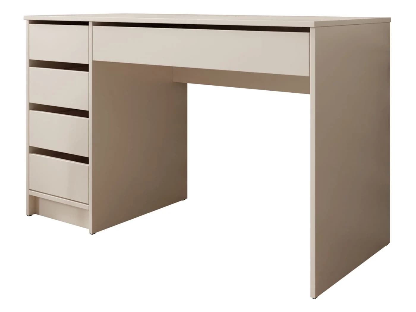 MIRJAN24 Schminktisch Ada mit 5 Schubladen - Beige Griffloses System - Bild 2