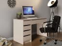 MIRJAN24 Schminktisch Ada mit 5 Schubladen - Beige Griffloses System Bild 3