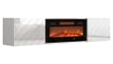 MIRJAN24 TV-Schrank Luxe mit Elektrischem Kamin und LED-Flamme Bild 2