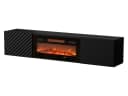 MIRJAN24 TV-Schrank Lara mit Kamin Realistische LED-Flamme Bild 2