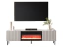MIRJAN24 TV-Schrank Aruba 2D 181 mit Elektrischem Kamin und LED-Flamme Bild 2