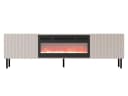 MIRJAN24 TV-Schrank Aruba 2D 181 mit Elektrischem Kamin und LED-Flamme Bild 3