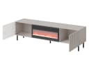 MIRJAN24 TV-Schrank Aruba 2D 181 mit Elektrischem Kamin und LED-Flamme Bild 4