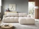MIRJAN24 Ecksofa Mitto mit Bettkasten und Schlaffunktion Beige Bild 2