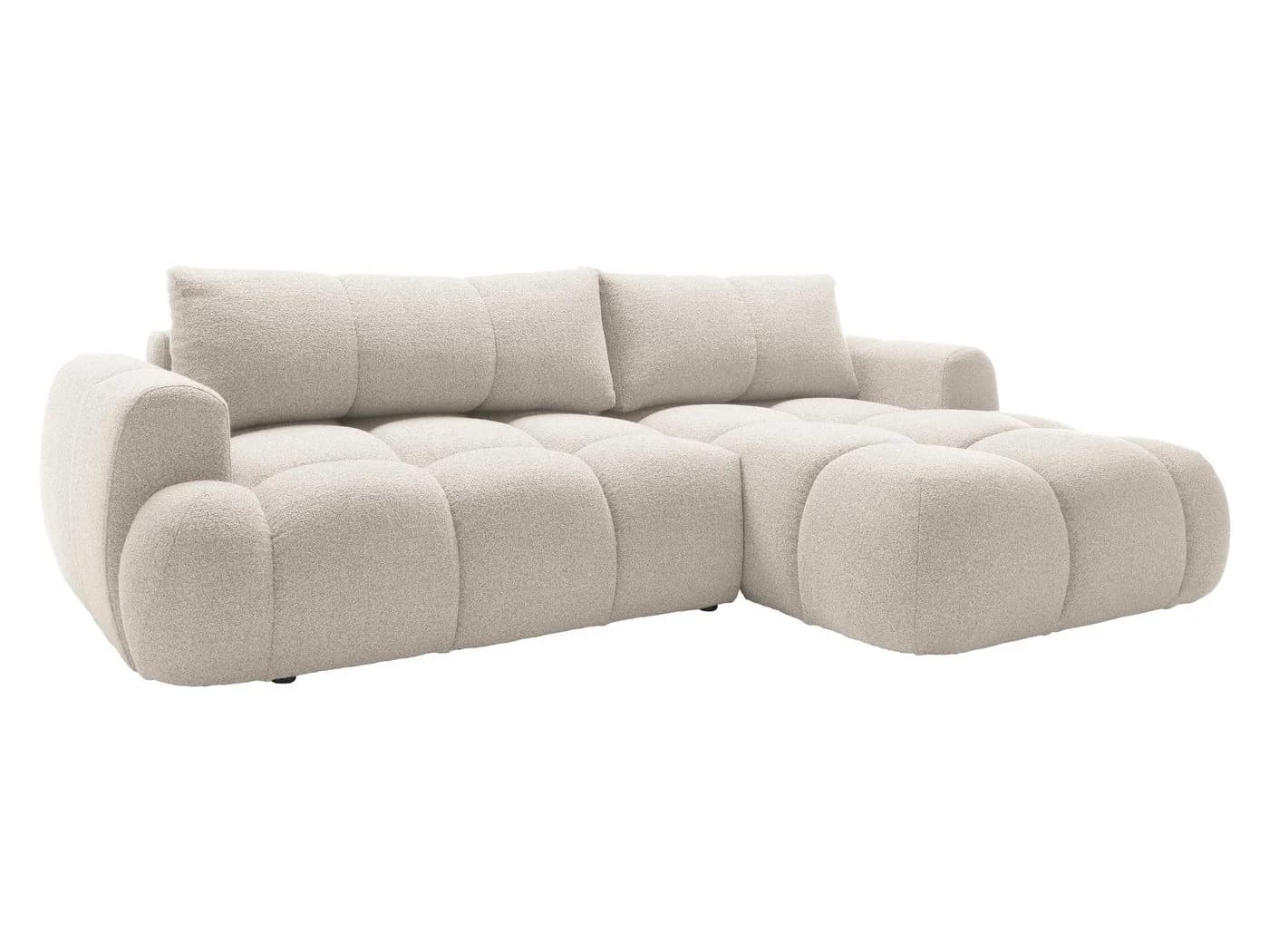 MIRJAN24 Ecksofa Mitto mit Bettkasten und Schlaffunktion Beige - Bild 3