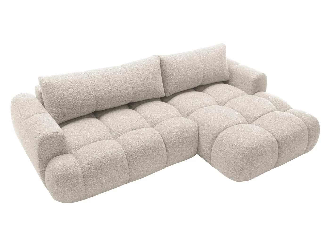 MIRJAN24 Ecksofa Mitto mit Bettkasten und Schlaffunktion Beige - Bild 4