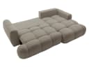 MIRJAN24 Ecksofa Mitto mit Bettkasten und Schlaffunktion Beige Bild 5