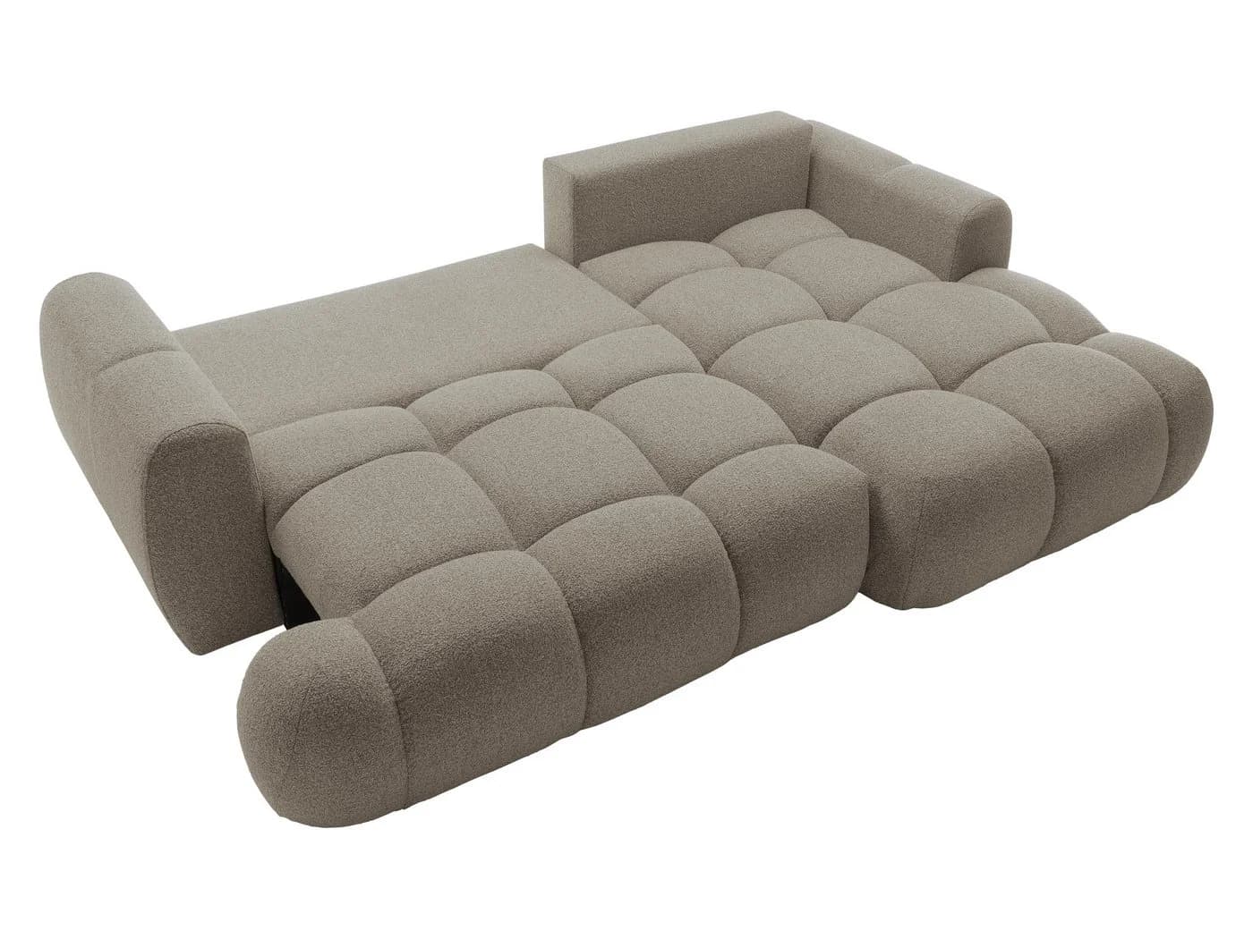 MIRJAN24 Ecksofa Mitto mit Bettkasten und Schlaffunktion Beige - Bild 5