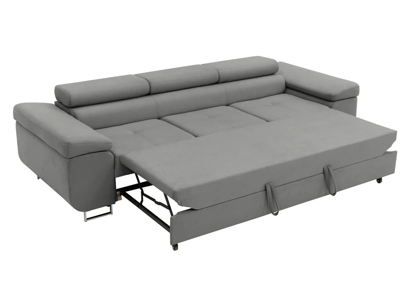 MIRJAN24 Schlafsofa Torezio 3 Bis Cord Grau mit Schlaffunktion - Bild 3