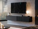 MIRJAN24 TV-Schrank Capital 200 Schwarz mit Gasdruckfeder Bild 1
