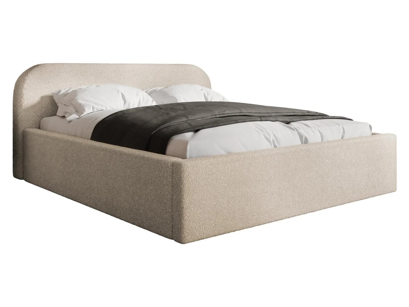MIRJAN24 Polsterbett Deisin mit Bettkasten Beige - Bild 2