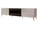 MIRJAN24 TV-Schrank Picru 2D EF mit LED-Kamin und Heizfunktion Bild 2