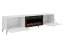 MIRJAN24 TV-Schrank Picru 2D EF mit LED-Kamin und Heizfunktion Bild 3