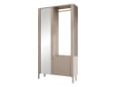 MIRJAN24 Garderoben-Set Malumi mit Frontspiegel und Kleiderstange Beige Bild 1