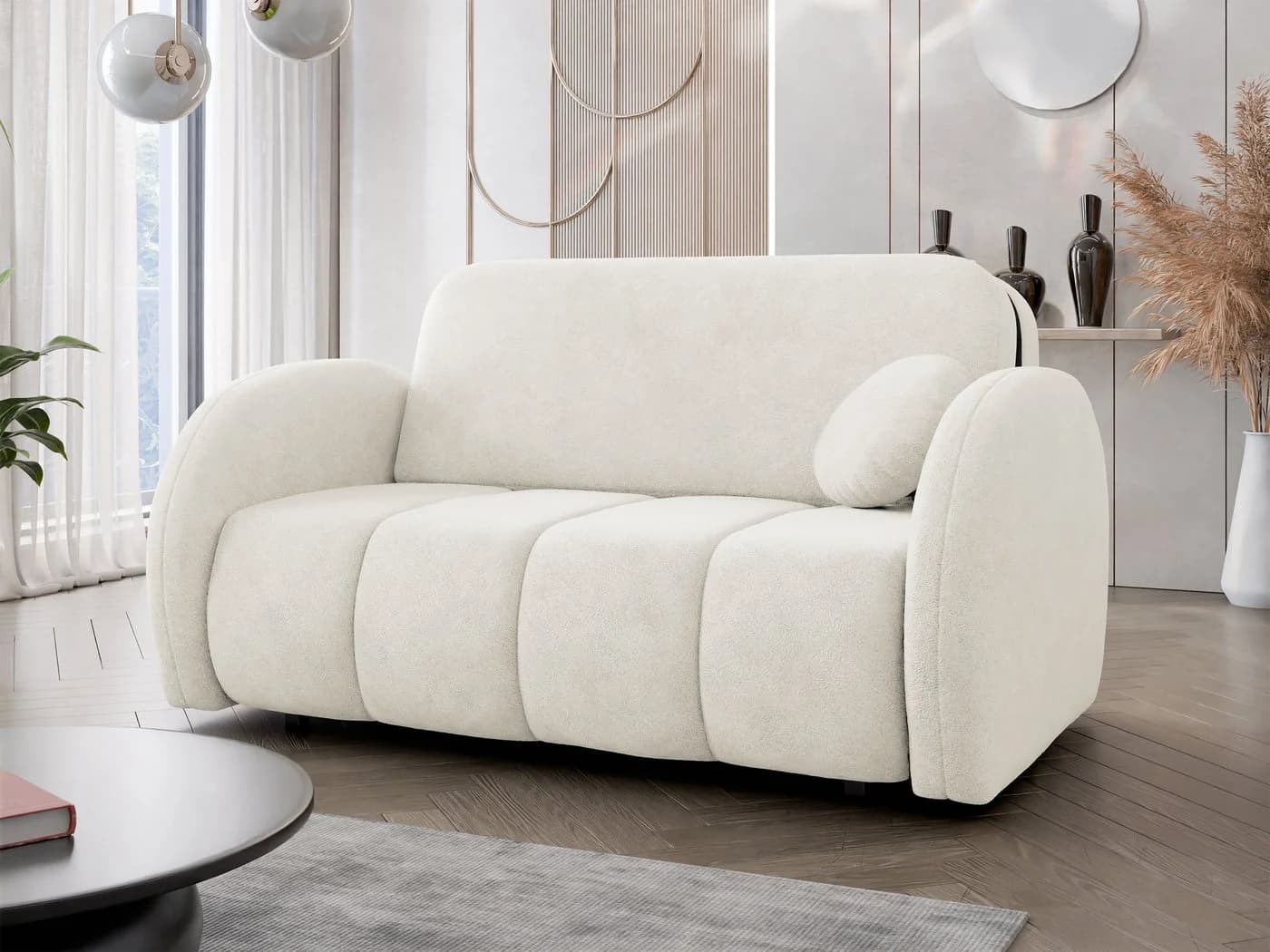 MIRJAN24 Schlafsofa Viva Comfy III 3-Sitzer mit Bettkästen - Bild 2