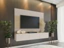 MIRJAN24 Wohnwand Deromi III 2er-Set Beige Push-to-Open Bild 2