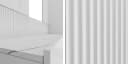 MIRJAN24 Wohnwand Deromi II 3er-Set Beige Eiche Modern Bild 4