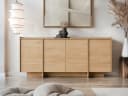 MIRJAN24 Kommode Japandi K4D 200 cm Beige Laminat Bild 1