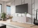 MIRJAN24 TV-Schrank Calabrini 100 Beige Silber Bild 1