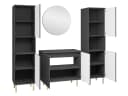 MIRJAN24 Badmöbel-Set Nubia VI 5er-Set Spiegel Waschbeckenschrank Cashmere Bild 3