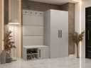 MIRJAN24 Garderoben-Set Medi I Beige mit Schuhschrank und Paneel Bild 2