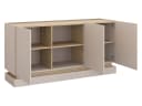 MIRJAN24 Kommode Zarpant K160 3D Sandbeige/Eiche Cremona Bild 3