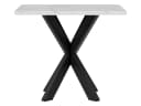 MIRJAN24 Esstisch Paro Schwarz Metall 90x90 cm Bild 4