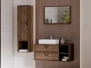 MIRJAN24 Badmöbel-Set 14er mit Spiegel, Schrank & Becken Bild 3