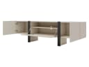 MIRJAN24 TV-Schrank 200 3D Tore 01 mit zwei Drehtüren und Klappe Gasdruckfeder Bild 4