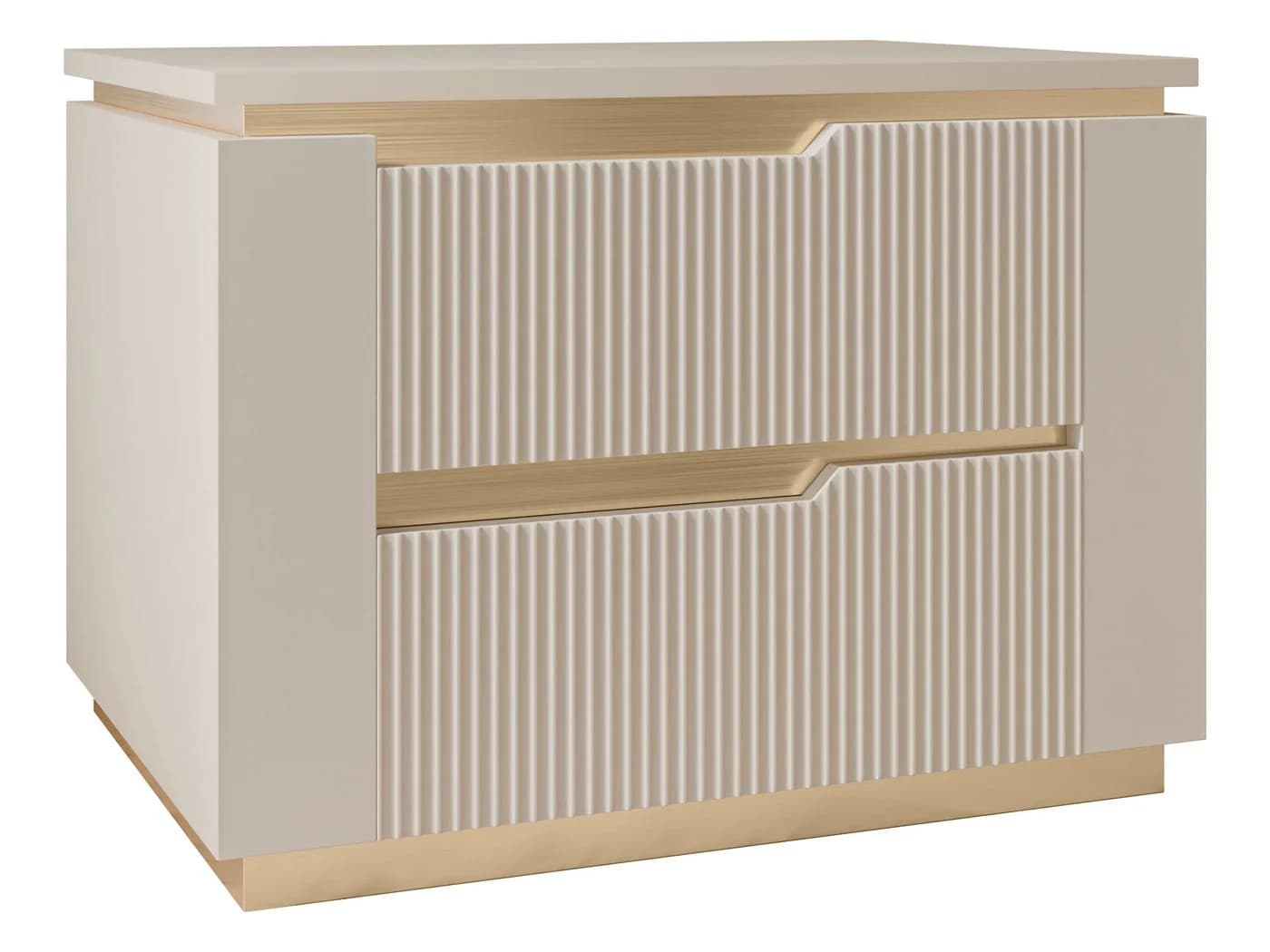 MIRJAN24 Nachttisch Hilafin 2S 2-Schubladen - Bild 2