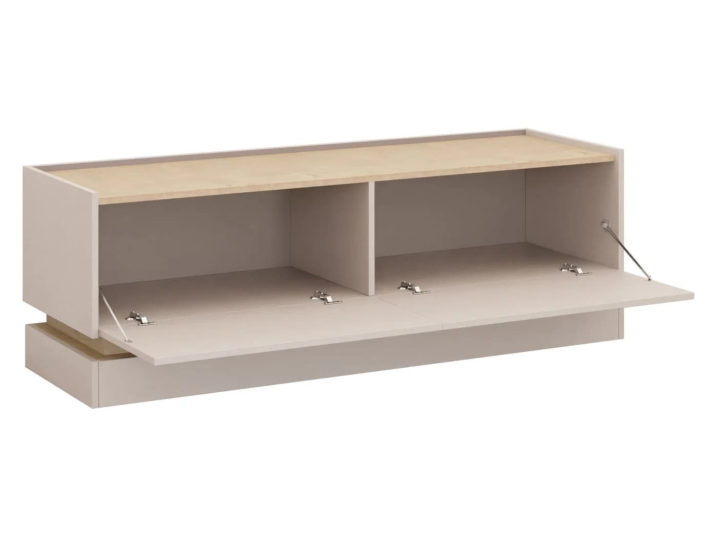MIRJAN24 TV-Schrank Zarpant 150 2K Sandbeige Eiche Cremona - Bild 3