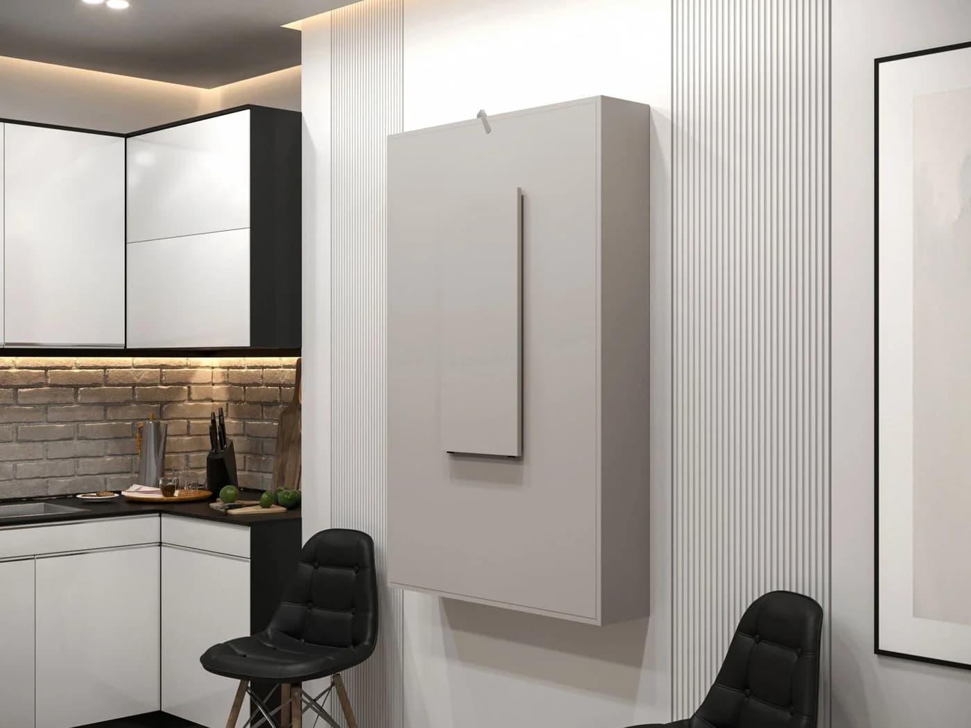 MIRJAN24 Klapptisch Abi mit Regalen, Tisch ideal für Esszimmer - Bild 3