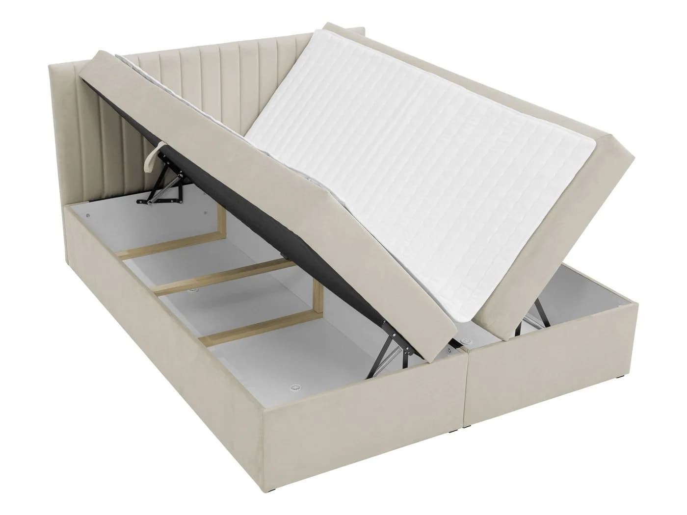 MIRJAN24 Boxspringbett Tirulo mit zwei Bettkästen für die Bettwäsche - Bild 4