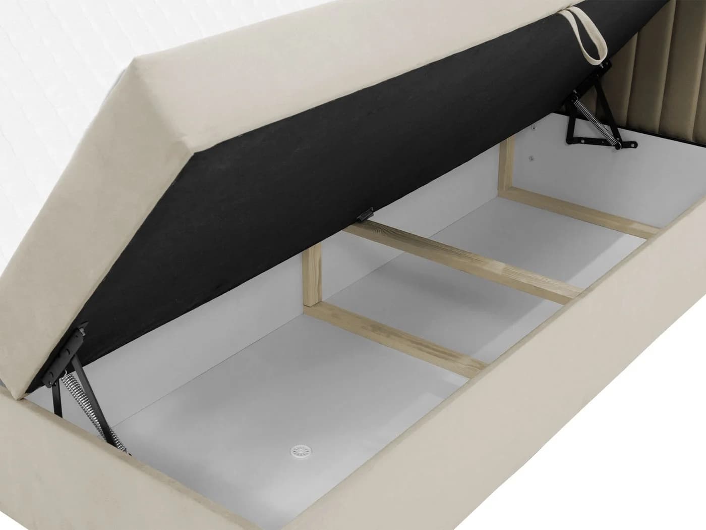 MIRJAN24 Boxspringbett Tirulo mit zwei Bettkästen für die Bettwäsche - Bild 5
